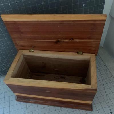Small wooden chest