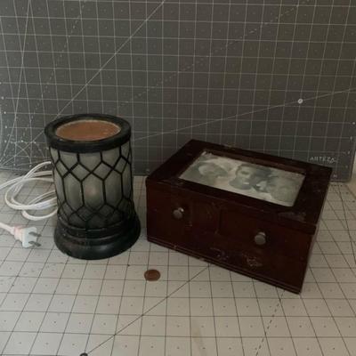 Melted Wax Diffuser & jewelry box