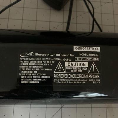 ILive 32" Soundbar Bluetooth