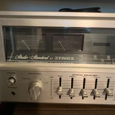 Studio Stereo Fisher Receiver (model RS-2007) (speakers in lot 569)