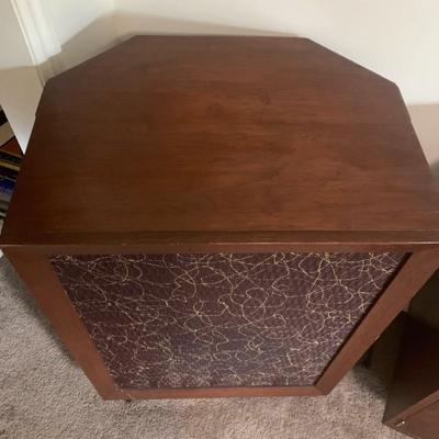 GORGEOUS Vintage Stereo EICO ST96 Cabinet with 2 speakers only