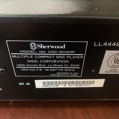 Sherwood Digiline multiple compact disc player (ONLY)