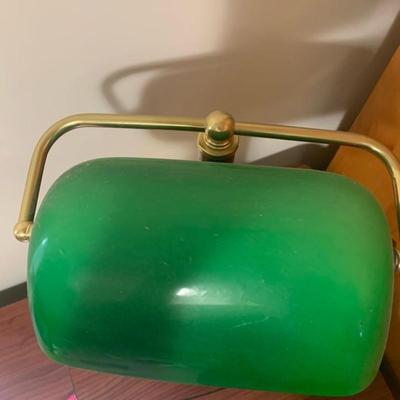 Cute green & gold lamp