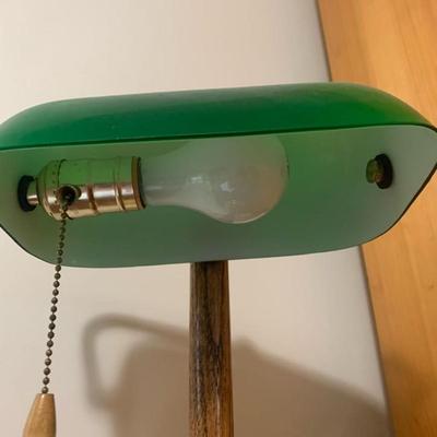 Cute green & gold lamp