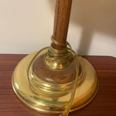 Cute green & gold lamp