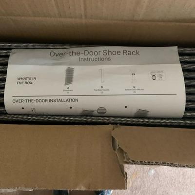 Over the door shoe rack (new)
