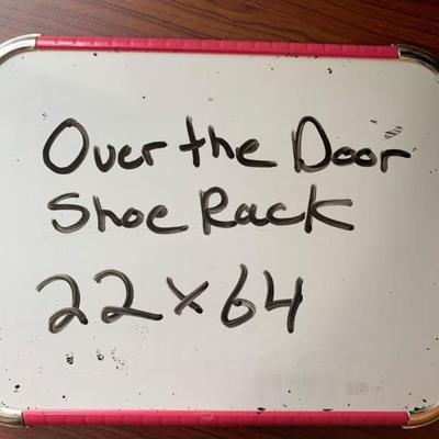 Over the door shoe rack (new)