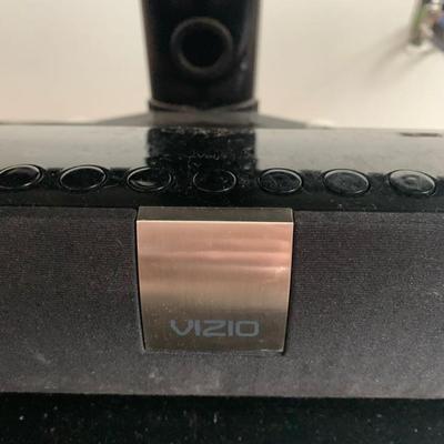 TV stand with 52 inch Sharp TV + Vizio Sound Bar