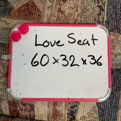 Super comfortable 2 piece loveseat couch with recliners