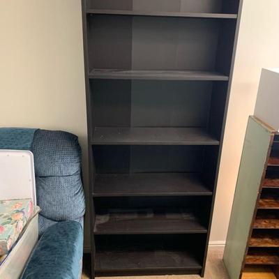 Black Bookshelf (possibly Ikea)