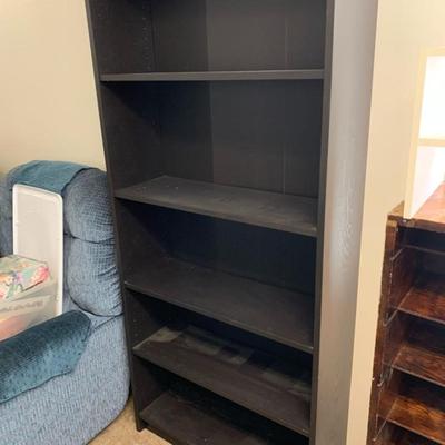 Black Bookshelf (possibly Ikea)