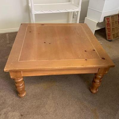 Blonde Coffee Table