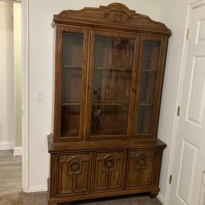 Wooden China Hutch Cabinet