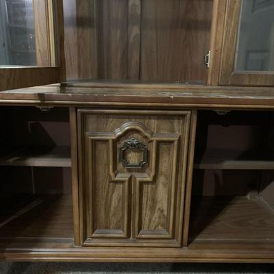 Wooden China Hutch Cabinet