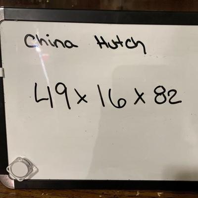 Wooden China Hutch Cabinet