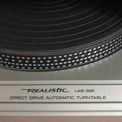 Realistic Direct Drive Automatic Turntable