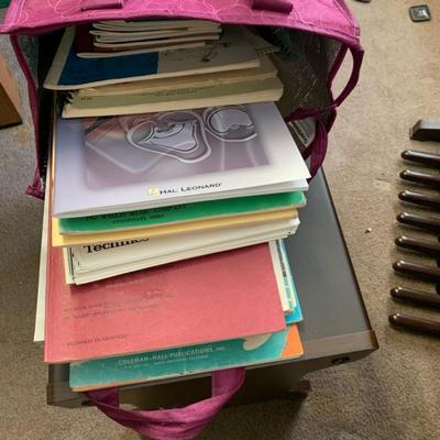 Bundle of Organ Books in bag