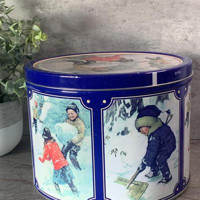 Vintage assorted of tins