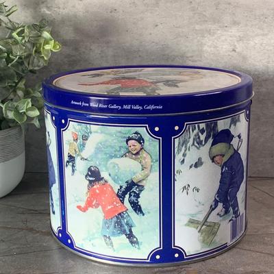 Vintage assorted of tins