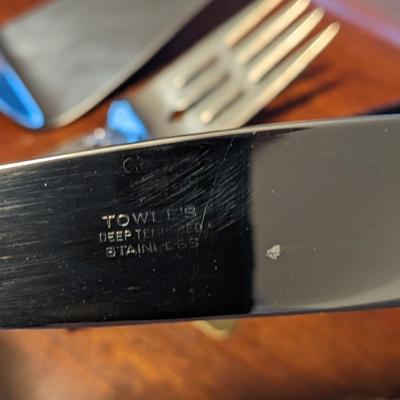 Exquisite 113 Piece 1958 Towle Sterling Silver Flatware "Old Master" Set