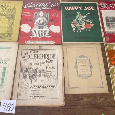 Vintage Sheet Music