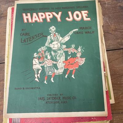 Vintage Sheet Music