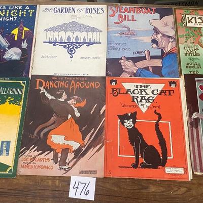 Vintage Sheet Music
