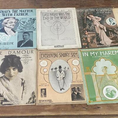 Vintage Sheet Music