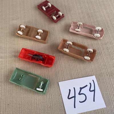 Vintage Hard Plastic Cereal Cars
