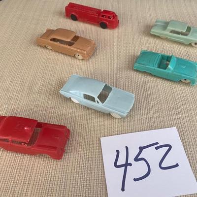 Vintage Plastic Cereal Cars