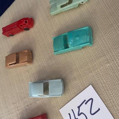 Vintage Plastic Cereal Cars