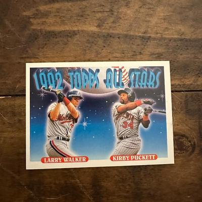 1993 Topps All Star set