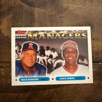 1993 Topps Managers Complete Set