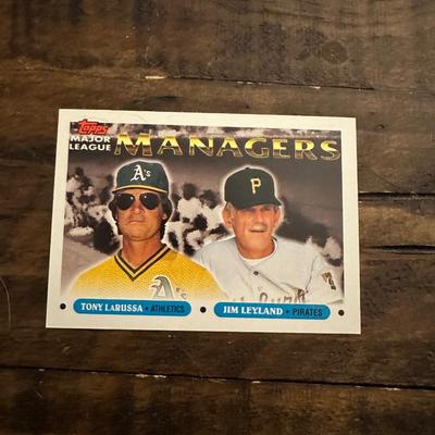 1993 Topps Managers Complete Set