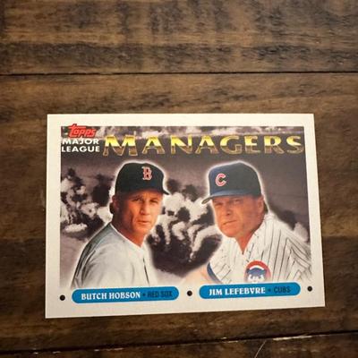 1993 Topps Managers Complete Set
