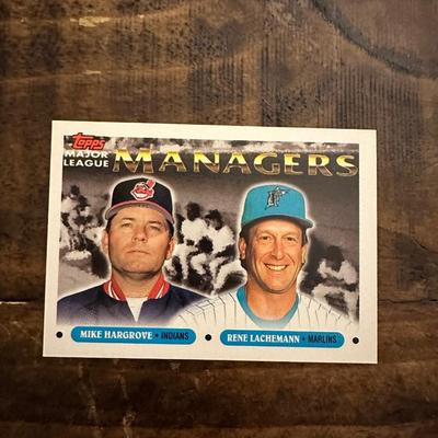 1993 Topps Managers Complete Set