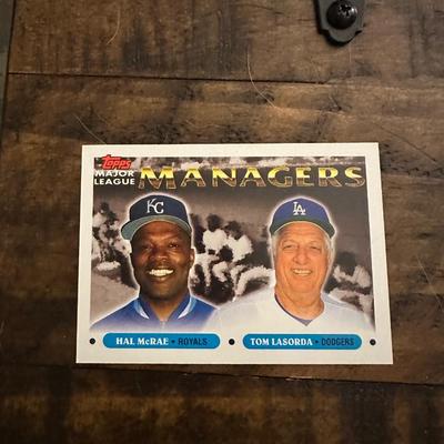 1993 Topps Managers Complete Set
