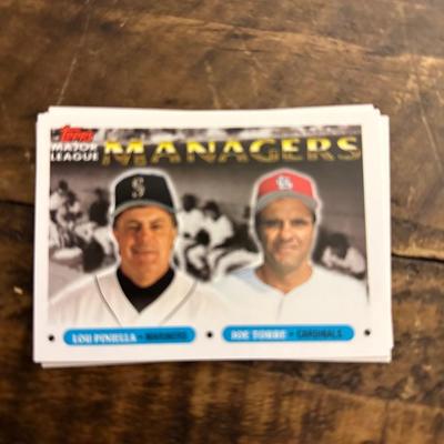 1993 Topps Managers Complete Set