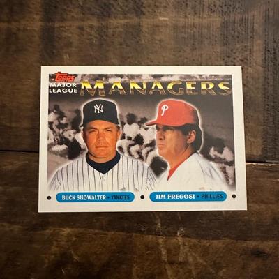 1993 Topps Managers Complete Set