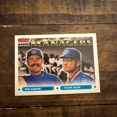 1993 Topps Managers Complete Set