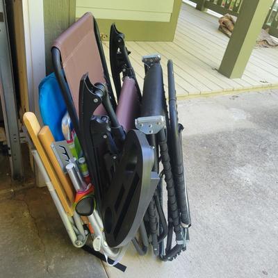 Five Beach/Lawn Chairs (G-DW)