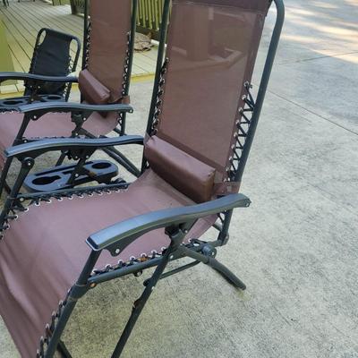 Five Beach/Lawn Chairs (G-DW)