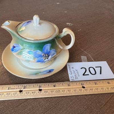 R.S. Germany Tea Pot & Liner