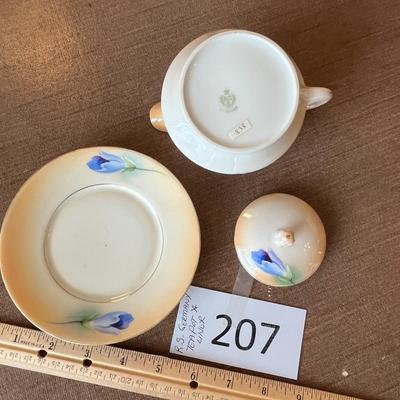 R.S. Germany Tea Pot & Liner