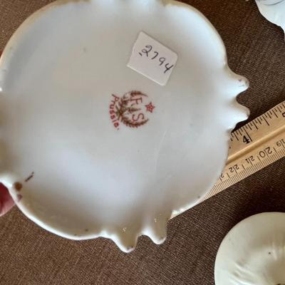 R.S. Prussia Tea Pot & Sugar Dish