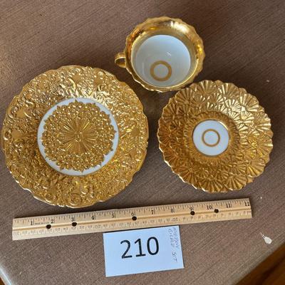 Meissen Gilded Set