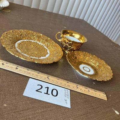 Meissen Gilded Set
