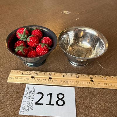 Reed & Barton Silver Plate Revere Bowls
