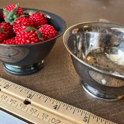 Reed & Barton Silver Plate Revere Bowls
