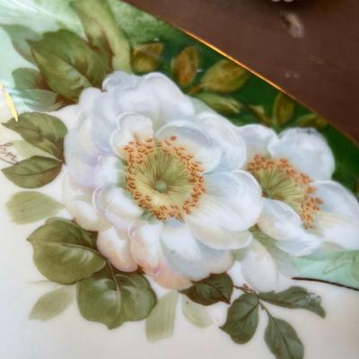 Signed & Hand Painted Royal Rudolstadt Dish